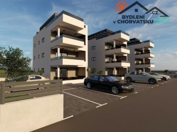 Apartmány v novostavbách 170 metrů od pláže