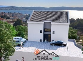 Apartmány ve výstavbě na Čiovu u moře